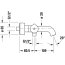 Duravit C.1 Bateria wannowa termostatyczna natynkowa czarny mat C15220000046 - zdjęcie 3