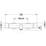 Duravit C.1 Bateria wannowa termostatyczna natynkowa czarny mat C15220000046 - zdjęcie 2