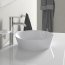 Duravit Cape Cod Umywalka nablatowa 40x36 cm biały Alpin z powłoką WonderGliss 23284000001 - zdjęcie 5