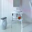 Duravit Cape Cod Umywalka nablatowa 43 cm biały Alpin 2328430000 - zdjęcie 5