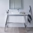 Duravit Cape Cod Umywalka nablatowa 46x46 cm biały satynowy z powłoką WonderGliss 23404632001 - zdjęcie 7