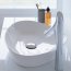 Duravit Cape Cod Umywalka nablatowa 50x40,5 cm biały Alpin z powłoką WonderGliss 23395000001 - zdjęcie 8