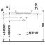 Duravit Cape Cod Umywalka nablatowa 50x40,5 cm biały satynowy 2339503200 - zdjęcie 4