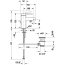 Duravit Circle Bateria umywalkowa z korkiem 10 cm chrom CE1010001010 - zdjęcie 3