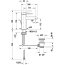 Duravit Circle Bateria umywalkowa FreshStart z korkiem 11,7 cm chrom CE1021001010 - zdjęcie 3