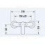 Duravit D-Code Bateria prysznicowa natynkowa chrom DC4230001010 - zdjęcie 2