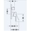 Duravit D-Code Bateria wannowo-prysznicowa podtynkowa chrom DC5210018010 - zdjęcie 2