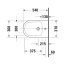 Duravit D-Code Bidet biały Alpin 27231500002 - zdjęcie 3