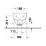 Duravit D-Code Bidet biały Alpin 27231500002 - zdjęcie 4