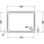 Duravit D-Code Brodzik prostokątny 120x90 cm biały Alpin 720255000000000 - zdjęcie 2