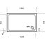 Duravit D-Code Brodzik prostokątny 130x80 cm biały Alpin 720256000000000 - zdjęcie 2