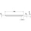 Duravit D-Code Brodzik prostokątny 140x70 cm biały Alpin z powłoką Antislip 720095000000001 - zdjęcie 4