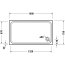 Duravit D-Code Brodzik prostokątny 140x75 cm biały Alpin 720258000000000 - zdjęcie 2
