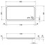 Duravit D-Code Brodzik prostokątny 180x90 cm, biały 720165000000000 - zdjęcie 2