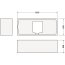 Duravit D-Code Nośnik styropianowy do wanny 167x67 cm odpływ centralny 790471000000000 - zdjęcie 2