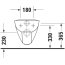 Duravit D-Code Toaleta WC Rimless bez kołnierza biała z powłoką HygieneGlaze 25700920002 - zdjęcie 3