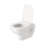 Duravit D-Code Toaleta WC Rimless bez kołnierza biała z powłoką HygieneGlaze 25700920002 - zdjęcie 9