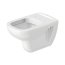 Duravit D-Code Toaleta WC Rimless bez kołnierza biała z powłoką HygieneGlaze 25700920002 - zdjęcie 1