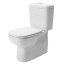 Duravit D-Code Toaleta WC kompaktowa 65x35,5 cm HygieneGlaze, biała 21180920002 - zdjęcie 1