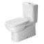 Duravit D-Code Toaleta WC kompaktowa 69,5x36 cm HygieneGlaze, biała 21420920002 - zdjęcie 1