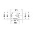 Duravit D-Code Toaleta WC Rimless bez kołnierza biały Alpin 25140900002 - zdjęcie 2