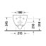 Duravit D-Code Toaleta WC Rimless bez kołnierza biały Alpin 25140900002 - zdjęcie 4