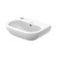 Duravit D-Code Umywalka wisząca 36x27 cm z otworem na baterię po lewej stronie biały Alpin 07053600092 - zdjęcie 1