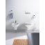 Duravit D-Code Zestaw Toaleta WC 54,5x35,5 cm bez kołnierza + deska wolnoopadająca biały alpin 45700900A1 - zdjęcie 11