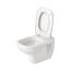 Duravit D-Code Zestaw Toaleta WC + deska wolnoopadająca biały Alpin 45350900A1 - zdjęcie 8
