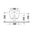 Duravit D-Code Zestaw Toaleta WC Rimless bez kołnierza biały Alpin + deska wolnoopadająca biała 29030900212+0028490021 - zdjęcie 5
