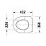 Duravit D-Code Zestaw Toaleta WC Rimless bez kołnierza biały Alpin + deska wolnoopadająca biała 29030900212+0028490021 - zdjęcie 8