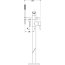 Duravit D-Neo Bateria wannowa wolnostojąca chrom DE5250000010 - zdjęcie 2