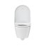 Duravit D-Neo Compact Toaleta WC bez kołnierza krótka biały Alpin z powłoką WonderGliss 25870900001 - zdjęcie 10