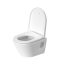 Duravit D-Neo Compact Toaleta WC bez kołnierza krótka biały Alpin z powłoką WonderGliss 25870900001 - zdjęcie 8