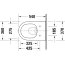 Duravit D-Neo Toaleta WC 54x37 cm bez kołnierza biała Alpin 2577090000 - zdjęcie 3