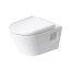 Duravit D-Neo Toaleta WC bez kołnierza biała Alpin z powłoką WonderGliss 25780900001 - zdjęcie 6