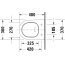 Duravit D-Neo Toaleta WC Rimless bez kołnierza krótka biała z powłoką HygieneGlaze 2588092000 - zdjęcie 4