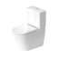 Duravit D-Neo Toaleta WC stojąca 65x37 cm bez kołnierza kompaktowa biała Alpin 2002090000 - zdjęcie 2
