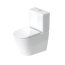 Duravit D-Neo Toaleta WC stojąca 65x37 cm kompaktowa bez kołnierza biały alpin z powłoką WonderGliss 20020900001 - zdjęcie 1