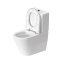 Duravit D-Neo Toaleta WC stojąca 65x37 cm kompaktowa bez kołnierza biały alpin z powłoką WonderGliss 20020900001 - zdjęcie 15