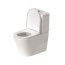 Duravit D-Neo Toaleta WC stojąca 65x37 cm kompaktowa bez kołnierza biały alpin z powłoką WonderGliss 20020900001 - zdjęcie 14