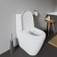 Duravit D-Neo Toaleta WC stojąca 65x37 cm kompaktowa bez kołnierza biały alpin z powłoką WonderGliss 20020900001 - zdjęcie 26
