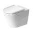 Duravit D-Neo Toaleta WC stojąca bez kołnierza biały Alpin z powłoką WonderGliss 20030900001 - zdjęcie 2