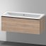 Duravit D-Neo Umywalka meblowa 120,5x48 cm bez otworów na baterię biały Alpin 2367120060 - zdjęcie 2