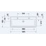 Duravit D-Neo Umywalka meblowa 120,5x48 cm z 1 otworem na baterię biały Alpin 2367120000 - zdjęcie 3