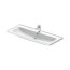 Duravit D-Neo Umywalka meblowa 120,5x48 cm z 1 otworem na baterię biały Alpin 2367120000 - zdjęcie 1