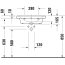 Duravit D-Neo Umywalka meblowa 60x48 cm z otworem na baterię antracyt mat 2367601300 - zdjęcie 5