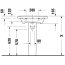 Duravit D-Neo Umywalka meblowa 65x48 cm z otworem na baterię biała Alpin 2367650000 - zdjęcie 5