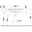 Duravit D-Neo Umywalka meblowa 80x48 cm z otworem na baterię antracyt mat 2367801300 - zdjęcie 7