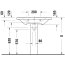 Duravit D-Neo Umywalka meblowa 80x48 cm z otworem na baterię antracyt mat 2367801300 - zdjęcie 4
